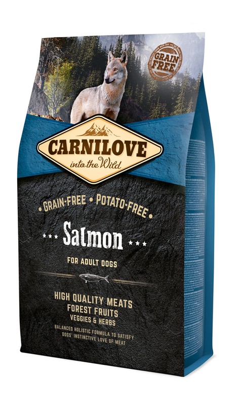 CARNILOVE Salmon for Adult - sucha karma dla psa - 4kg