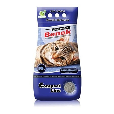 CERTECH Super Benek Compact Zapachowy - żwirek dla kota zbrylający 5l