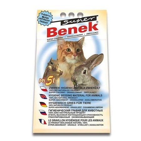 CERTECH Super Benek Uniwersalny Compact - żwirek dla kota zbrylający 5l