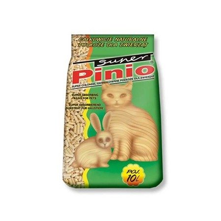CERTECH Żwirek Super Pinio Naturalny 10l - żwirek drewniany dla kota