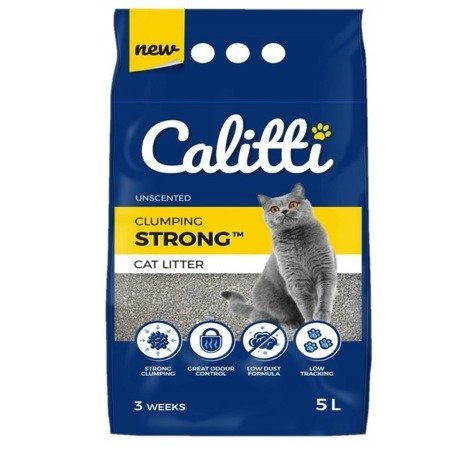 Calitti Strong - żwirek bentonitowy dla kota - 5l