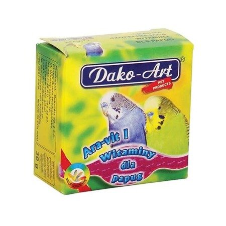 DAKO-ART Ara-Vit I - witaminy dla papug 30g