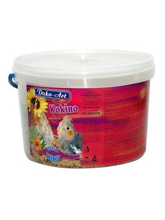 DAKO-ART Kokino - Pełnowartościowy pokarm dla nimf 3l