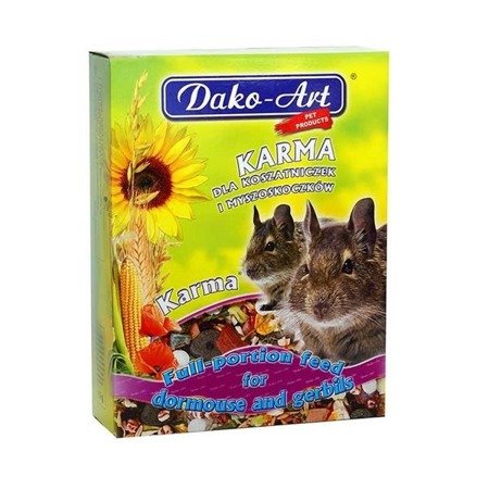 DAKO-ART Pokarm dla koszatniczek i myszoskoczków 1kg