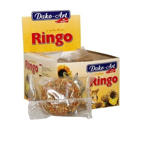 DAKO-ART Ringo - miodowy przysmak dla gryzoni 60g