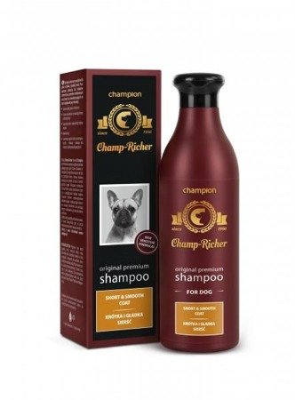 DERMAPHARM Champ-Richer szampon dla psów o sierści krótkiej i gładkiej 250ml