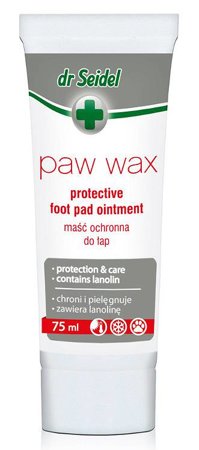 DERMAPHARM Dr Seidel Paw Wax - maść ochronna do łap dla psa i kota - 75ml