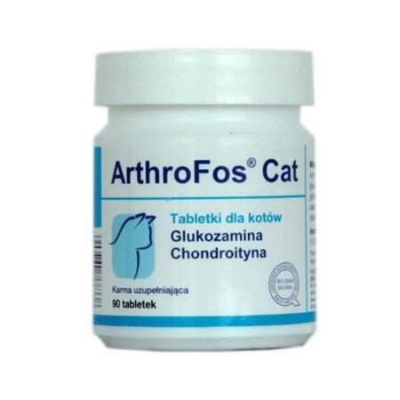 DOLFOS ArthroFos Cat - preparat dla kotów z glukozaminą i chondroityną wspomagający pracę stawów 90tab.