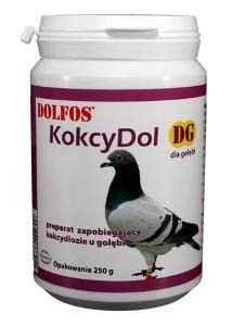 DOLFOS DG Kokcydol - Preparat zapobiegający kokcydiozie u gołębi 250g