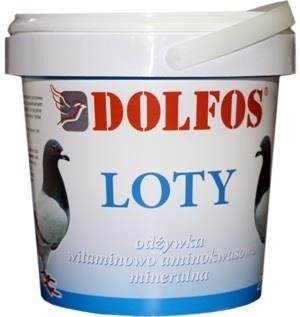 DOLFOS DG Loty - odżywka mineralno - aminokwasowo - witaminowa dla gołębi 400g