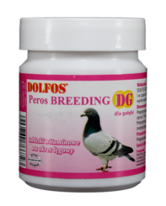 DOLFOS DG Peros Breeding - tabletki wielowitaminowe dla gołębi na okres lęgowy 50 tab.