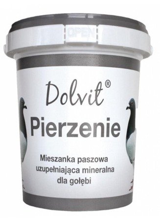 DOLFOS DG Pierzenie - odżywka mineralno - aminokwasowo - witaminowa dla gołębi wiaderko 1000g
