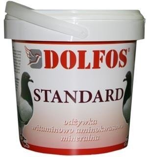 DOLFOS DG Standard - odżywka mineralno - aminokwasowo - witaminowa dla gołębi 400g