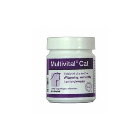 DOLFOS Multivital Cat - preparat mineralno-witaminowo-aminokwasowy dla kotów 90tab.