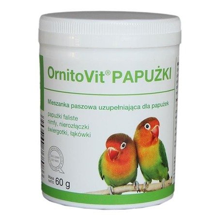 DOLFOS Ornitovit papużki - preparat witaminowo - mineralny dla papużek 60g