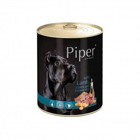 DOLINA NOTECI Piper Animals z jagnięciną - mokra karma dla psa - 800 g