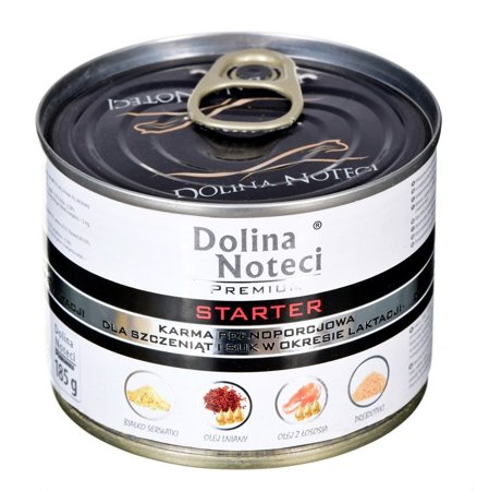 DOLINA NOTECI Premium STARTER - mokra karma dla szczeniąt i suk w okresie laktacji - 185g