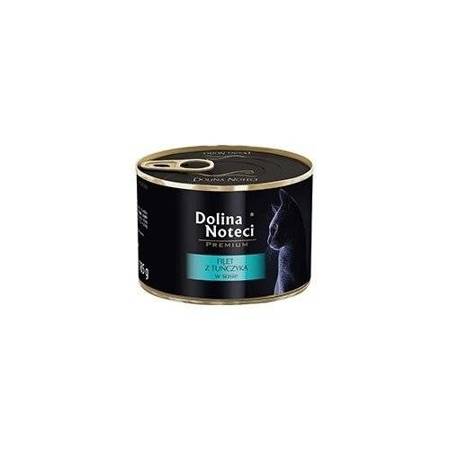 DOLINA NOTECI Premium z filetem z tuńczyka - mokra karma dla kota - 185g