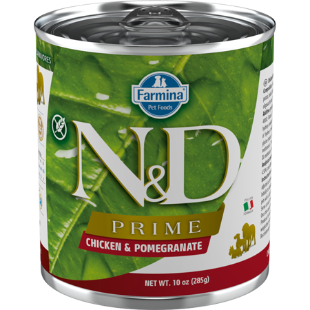 FARMINA N&D Prime Chicken & Pomegranate Adult - mokra karma dla psa - 285g
