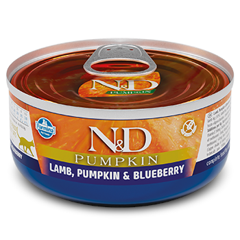 FARMINA N&D Pumpkin Lamb, Pumpkin & Blueberry - mokra karma dla kota - 70 g