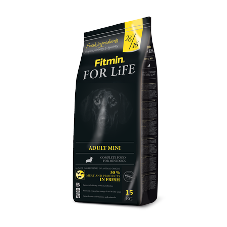 FITMIN For Life Adult Mini - sucha karma dla psa - 15 kg