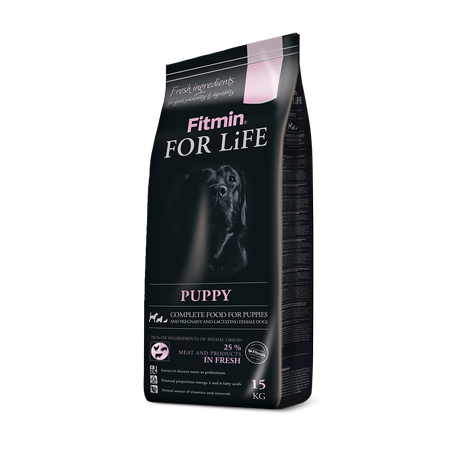 FITMIN For Life Puppy  - sucha karma dla szczeniąt - 15 kg
