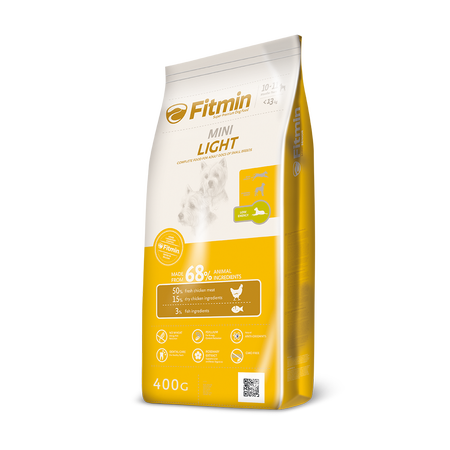 FITMIN Mini Light - sucha karma dla psa - 3 kg