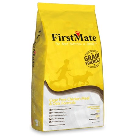 FirstMate Grain-Friendly Cage Free Chicken Meal & Oats Formula - sucha karma dla psa - 2,3 kg
