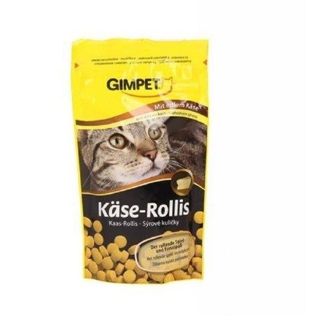 GIMPET Cheezies - tabletki serowe dla kota 40g