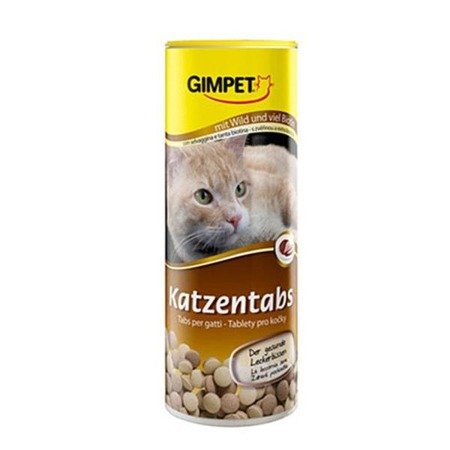 GIMPET Katzentabs mit Wild - tabletki witaminowe z dziczyzną 710szt.