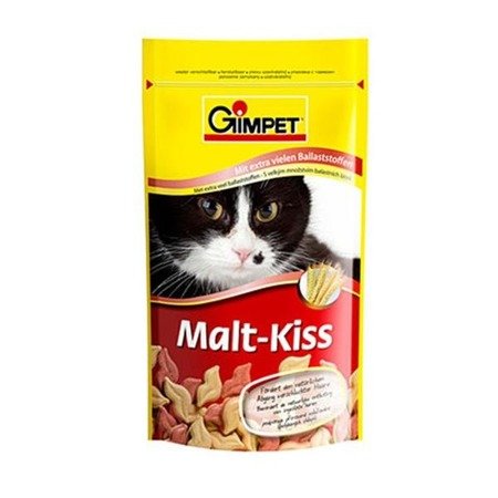 GIMPET Malt Kiss - pastylki rozpuszczające sierść dla kota 40g
