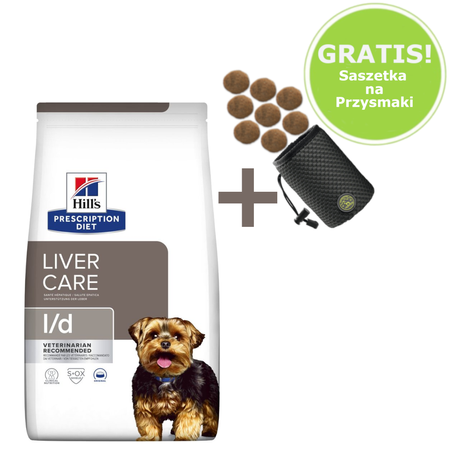 Hill's Prescription Diet  Canine Liver Care l/d - sucha karma dla psów ze schorzeniami wątroby - 10 kg + GRATIS!