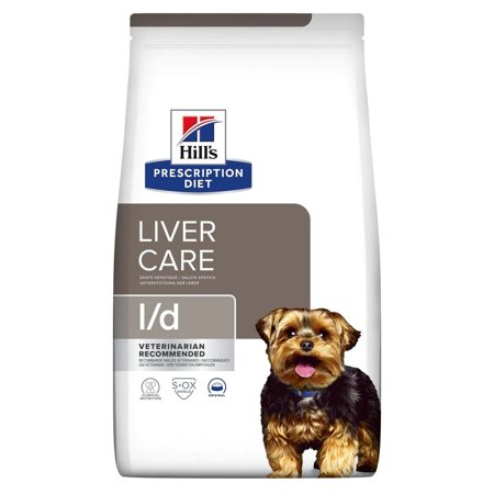 Hill's Prescription Diet  Canine Liver Care l/d - sucha karma dla psów ze schorzeniami wątroby - 4 kg