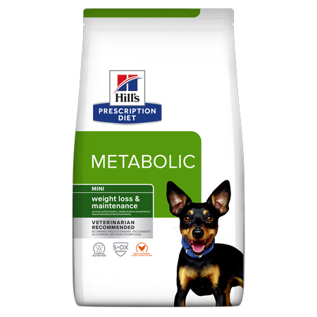 Hill's Prescription Diet Canine Metabolic Mini - sucha karma dla psów małych ras - 1,5 kg