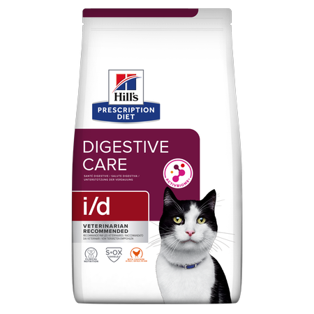 Hill's Prescription Diet  Digestive Care Feline i/d Chicken - sucha karma dla kota z problemami trawiennymi - 5 kg