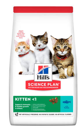 Hill's Science Plan Feline Kitten Tuna - sucha karma dla kociąt - 2 kg