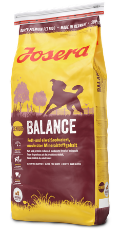 JOSERA Balance Light & Senior - sucha karma dla psa - 15 kg