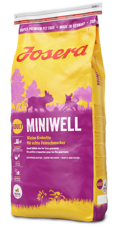 JOSERA Miniwell - sucha karma dla psów ras małych - 15 kg