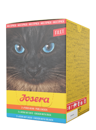 Josera Multipack Filet Kurczak - mokra karma dla kota - 6x70 g
