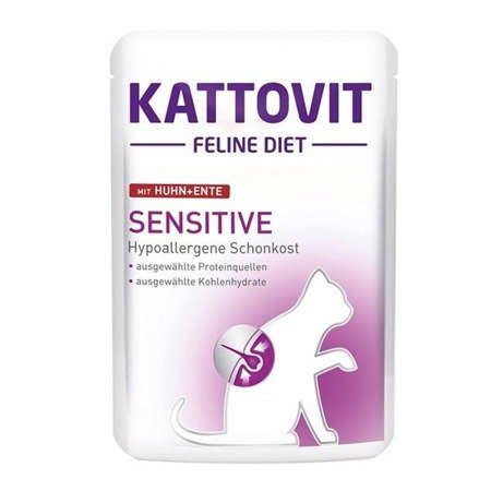 KATTOVIT Sensitive kaczka - saszetka 85g