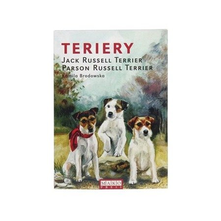 Książka "Terriery. Jack Russell Terrier, Parson Russell Terrier", wyd. Mako Press 1szt.