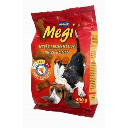 MEGAN Megi ciastka dla psa wołowina 500g