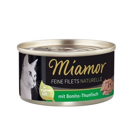MIAMOR Feine Filets Naturelle - filety mięsne smak: tuńczyk 80g