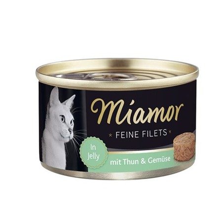 MIAMOR Feine Filets - filety mięsne smak: tuńczyk z warzywami 185g