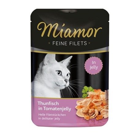 MIAMOR Feine Filets tuńczyk w pomidorowej galaretce - saszetka 100g