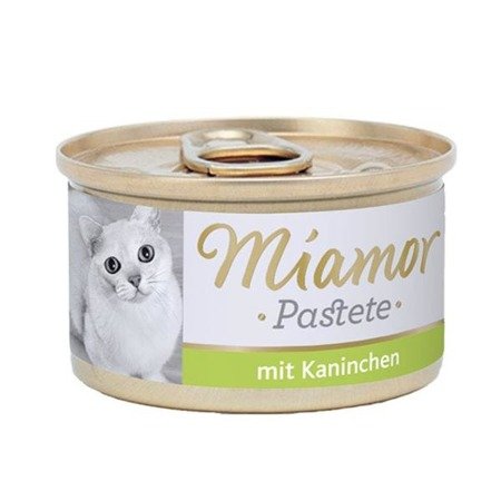 MIAMOR Katzenzarte Fleischpastete - pasztet mięsny smak: królik 85g