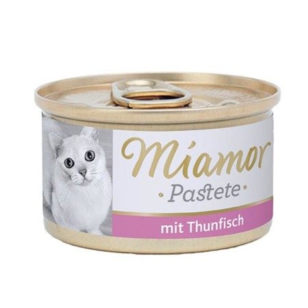 MIAMOR Katzenzarte Fleischpastete - pasztet mięsny smak: tuńczyk 85g