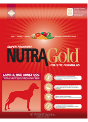NUTRA GOLD Lamb & Rice Adult Dog 15kg - sucha karma dla psa