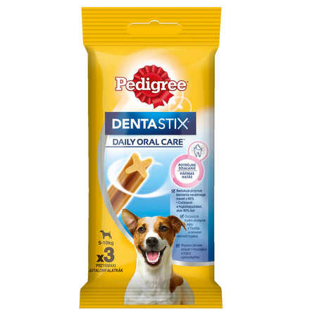 PEDIGREE Dentastix Mini - przysmak dentystyczny dla psów małych ras - 45 g (3 sztuki)