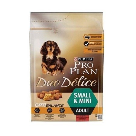 PURINA PRO PLAN Duo Delice Small & Mini Adult bogata w wołowinę - sucha karma dla psa - 700g